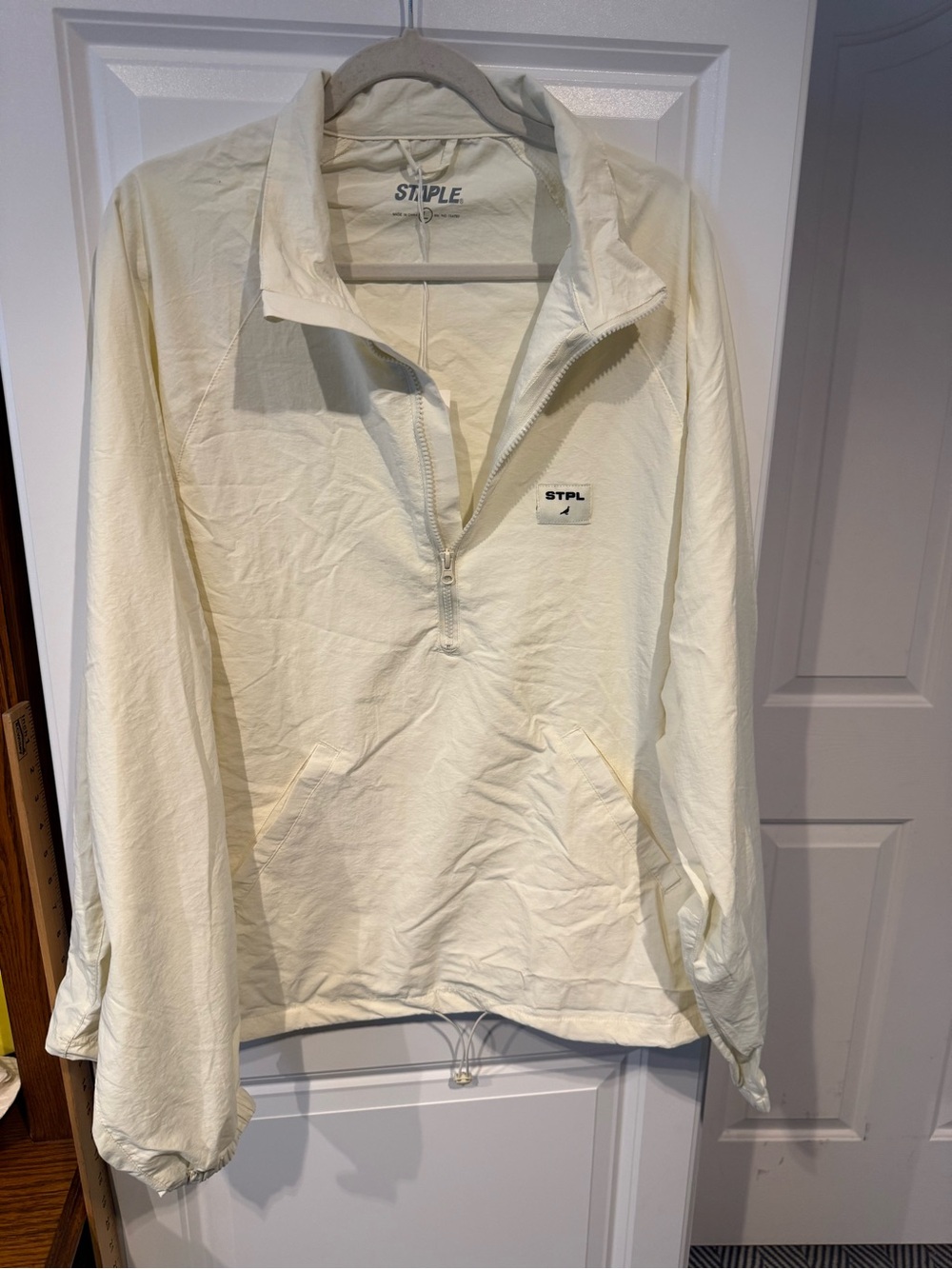 Staple Cream Half-Zip Pullover
